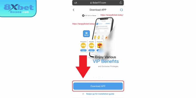 Tải App 8xbet: Hướng Dẫn Cài Đặt Cho IOS & Android 15 Sau khi xác thực chọn cài đặt 8xbet để xác nhận
