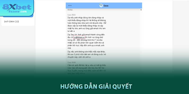 Liên Hệ 8xbet: Hỗ trợ khách hàng 24/7/365 6 8xbet hướng dẫn giải quyết các vấn đề mắc phải của anh em