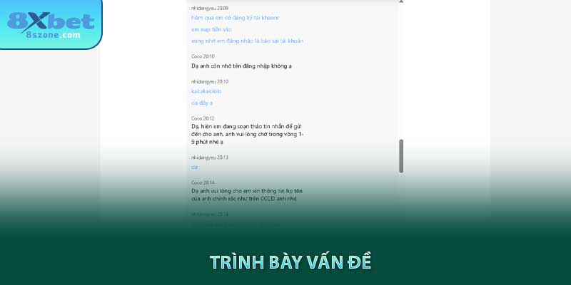 Liên Hệ 8xbet: Hỗ trợ khách hàng 24/7/365 5 Trình bày vấn đề thường gặp tại 8xbet